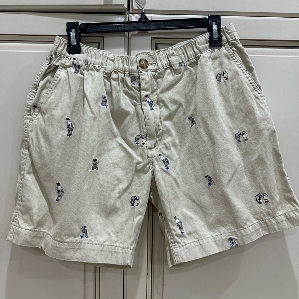 Chubbies embroidered shorts 7inch size large